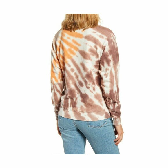 Desert Dreamer Smile Originals Sweatshirt Top Size L Mauve Tie Dye NWT B88 - Picture 2 of 6